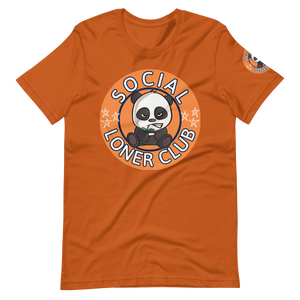 Orange Panda Various Colors Unisex Tee