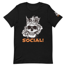 Crown Holder Orange Font Unisex T-Shirt