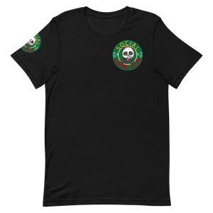 Green Panda Various Colors Unisex Tee