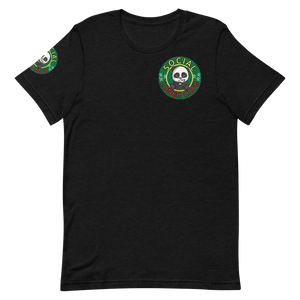 Green Panda Various Colors Unisex Tee