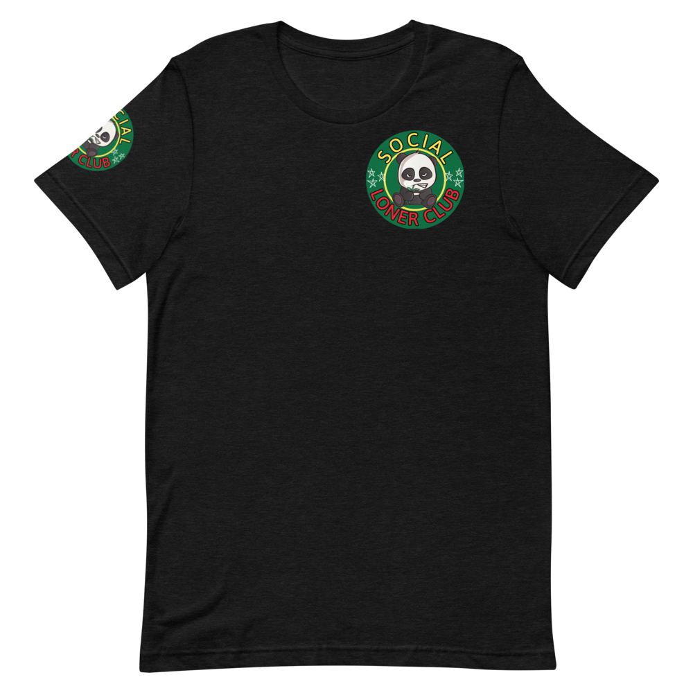 Green Panda Various Colors Unisex Tee