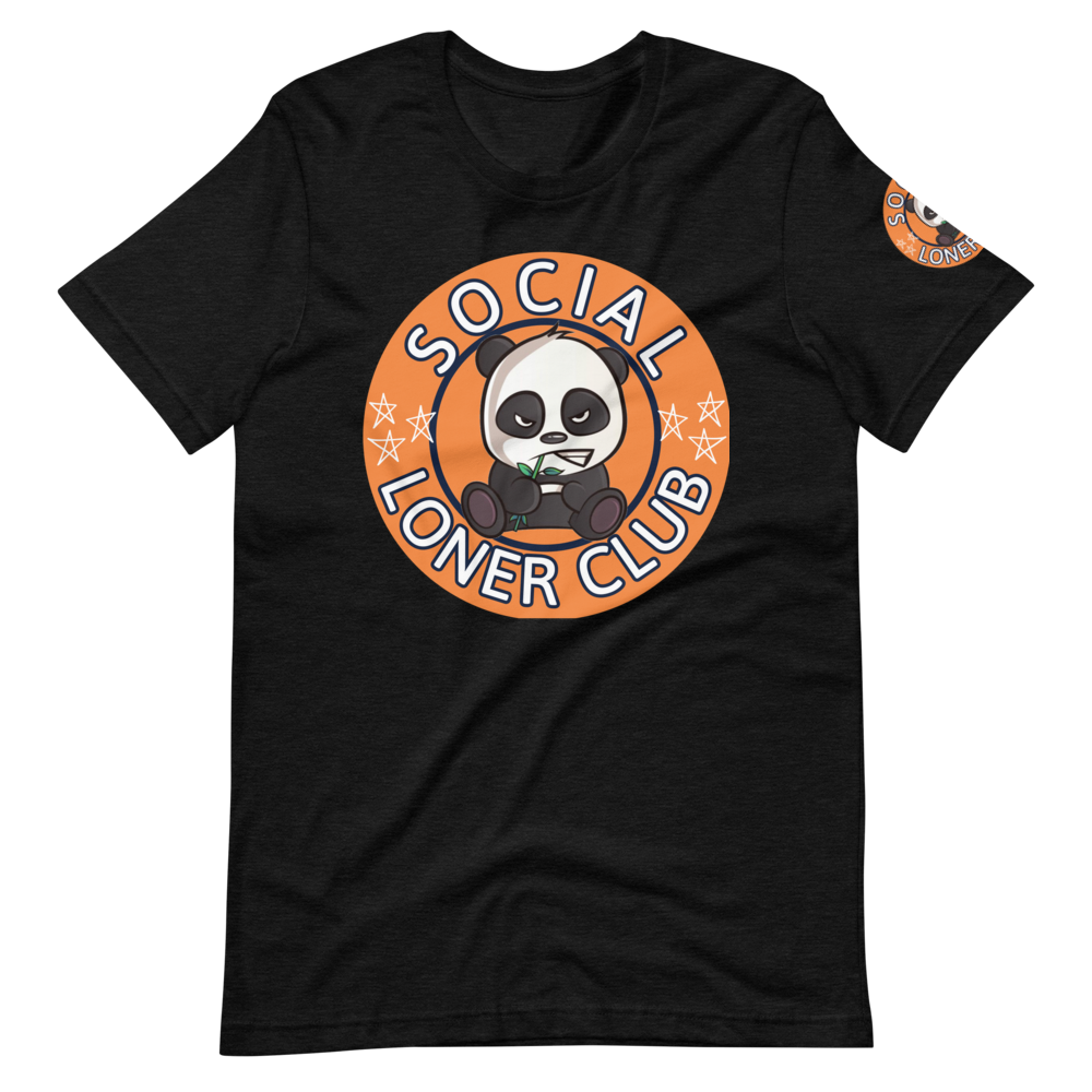 Orange Panda Various Colors Unisex Tee