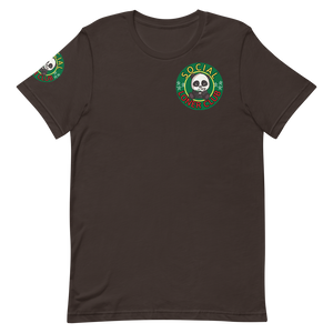 Green Panda Various Colors Unisex Tee