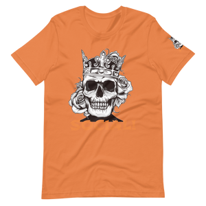 Crown Holder Orange Font Unisex T-Shirt