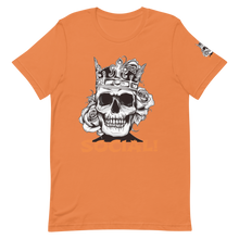 Crown Holder Orange Font Unisex T-Shirt