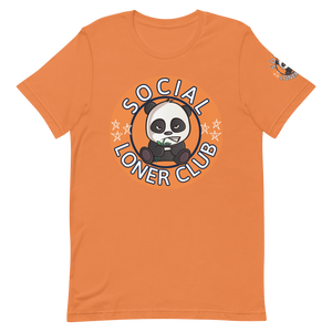 Orange Panda Various Colors Unisex Tee