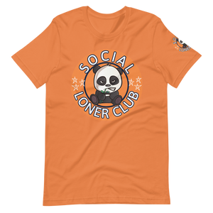 Orange Panda Various Colors Unisex Tee