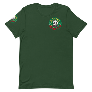 Green Panda Various Colors Unisex Tee