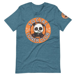 Orange Panda Various Colors Unisex Tee