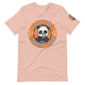 Orange Panda Various Colors Unisex Tee