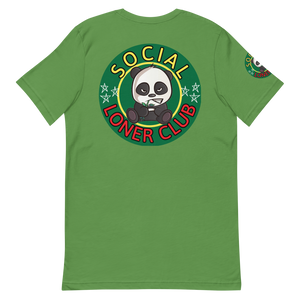 Green Panda Various Colors Unisex Tee