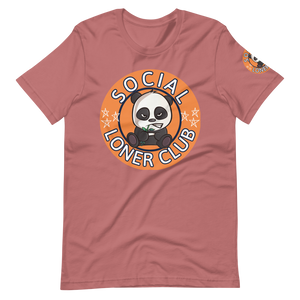 Orange Panda Various Colors Unisex Tee