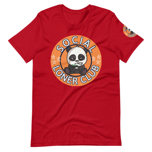 Orange Panda Various Colors Unisex Tee