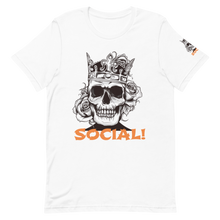 Crown Holder Orange Font Unisex T-Shirt