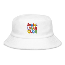 SLC RAINBOW DRIP terry cloth bucket hat